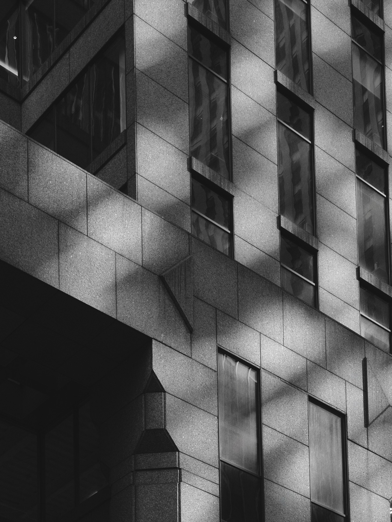 Stairwell detail, light and structure